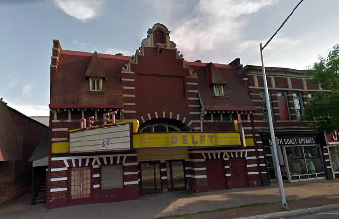 Delft Theatre - 2018 Street View (newer photo)